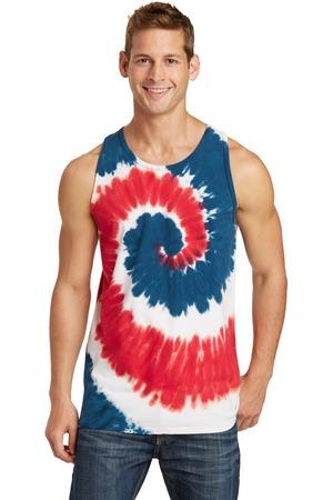 Port & Company Tie-Dye Tank Top. PC147TT